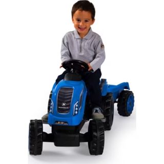 Tracteur et remorque Farmer XL bleus, grand format