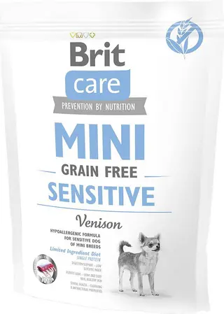 Brit Care Mini Sensitive Karma dla psów z dziczyzną, 400 g