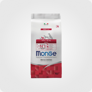 Monge Daily Line Chicken Mini Adult Dog Food, 3kg