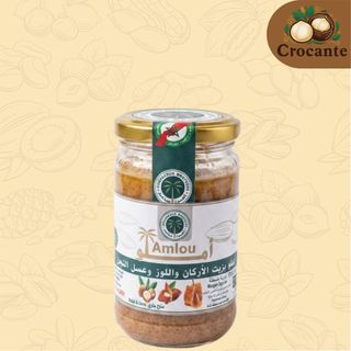 Amlou aux amandes, huile d'argan et miel pur 250 g