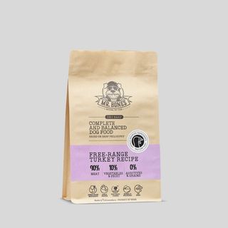 Comida deshidratada de pavo para perro