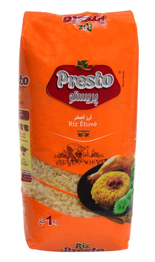 Presto Riz Étuvé – 1 kg