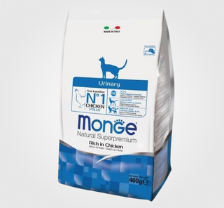 Monge Natural Superpremium Chicken Cat Urinary Food, 400g