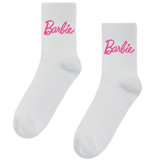 Șosete cu inscripția „Barbie”