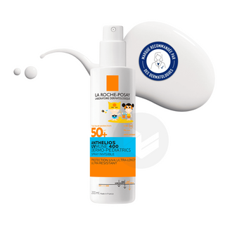 LA ROCHE POSAY ANTHELIOS UVMUNE 400 DERMO-PEDIATRICS INVISIBLE SPRAY SPF50+ 200ML