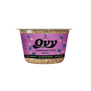 OVY Ovas sa borovnicama preko noći, 170g