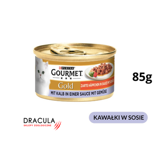 Gourmet Gold cielęcina z warzywami w sosie 85g