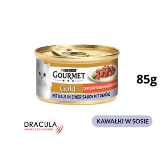 Gourmet Gold cielęcina z warzywami w sosie 85g