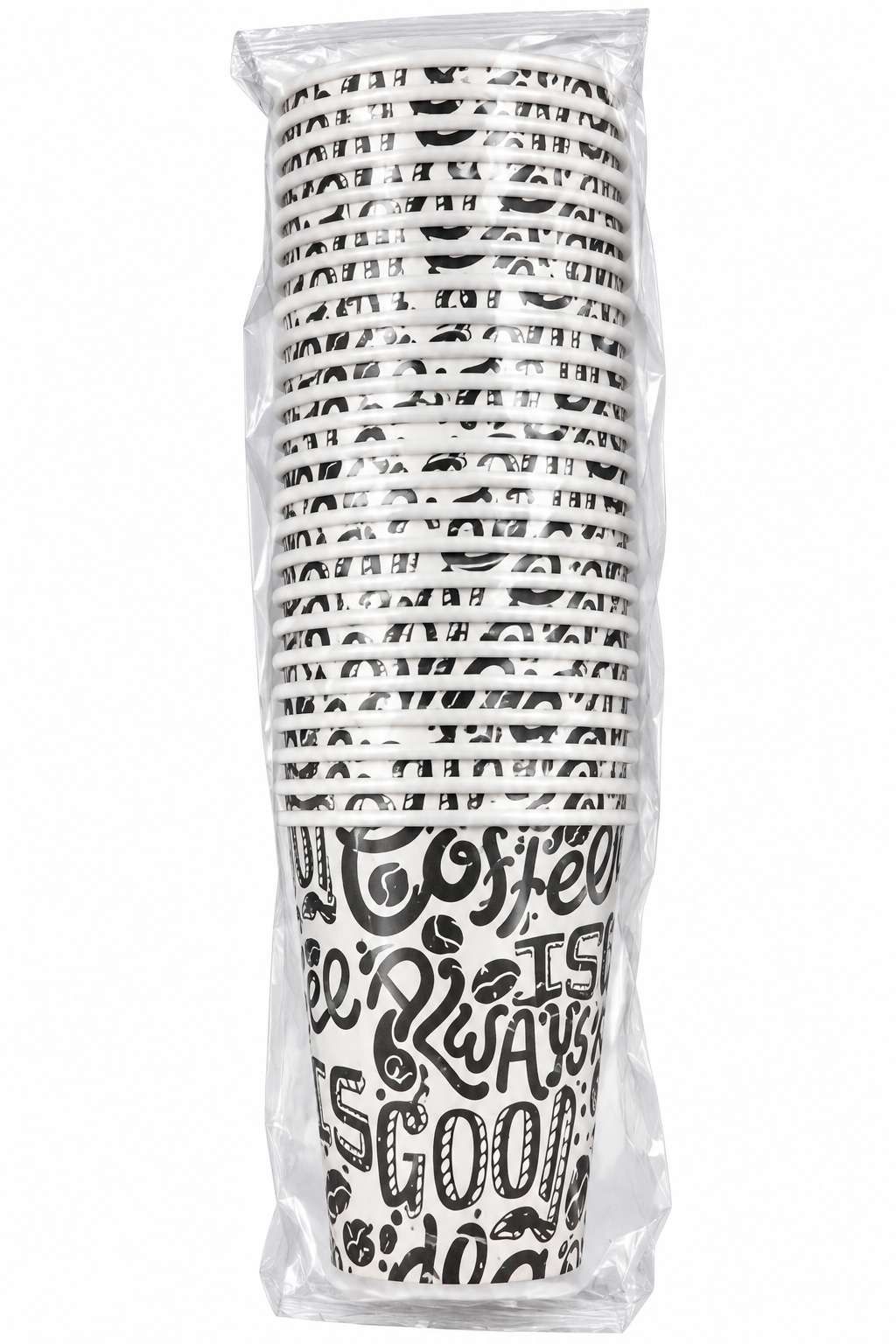 Gobelets en Carton Motif Coffee 20 20 pièces