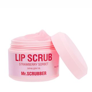 Cкраб для губ Lip Scrub Strawberry Sorbet із ароматом полуничного сорбету