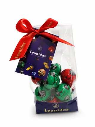 Sachets boules Foot | 100g Chocolats Leonidas