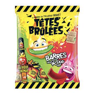 TETES BRULEES BARRES DE RIRE POMME FRAISE