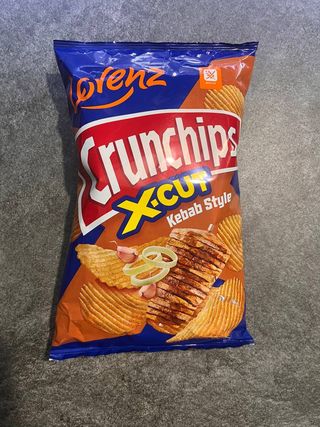 Чіпси картопляні "Crunchips" зі смаком кебаб 75г