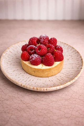 Tarte aux framboises