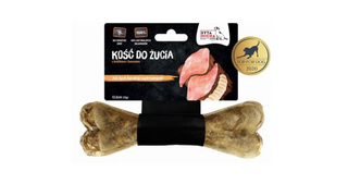 Kość do żucia dla wybrednych psów 13.5cm z królikiem i bananem