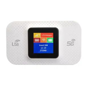 Routeur WiFi portable 5G / 4G LTE 300 Mbps, compatible carte SIM avec batterie 3000 mAh
