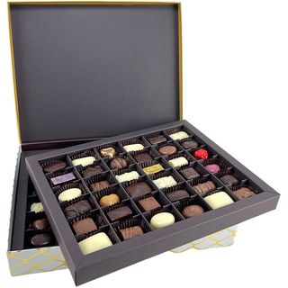Boite De Luxe Dorée | Chocolats Leonidas
