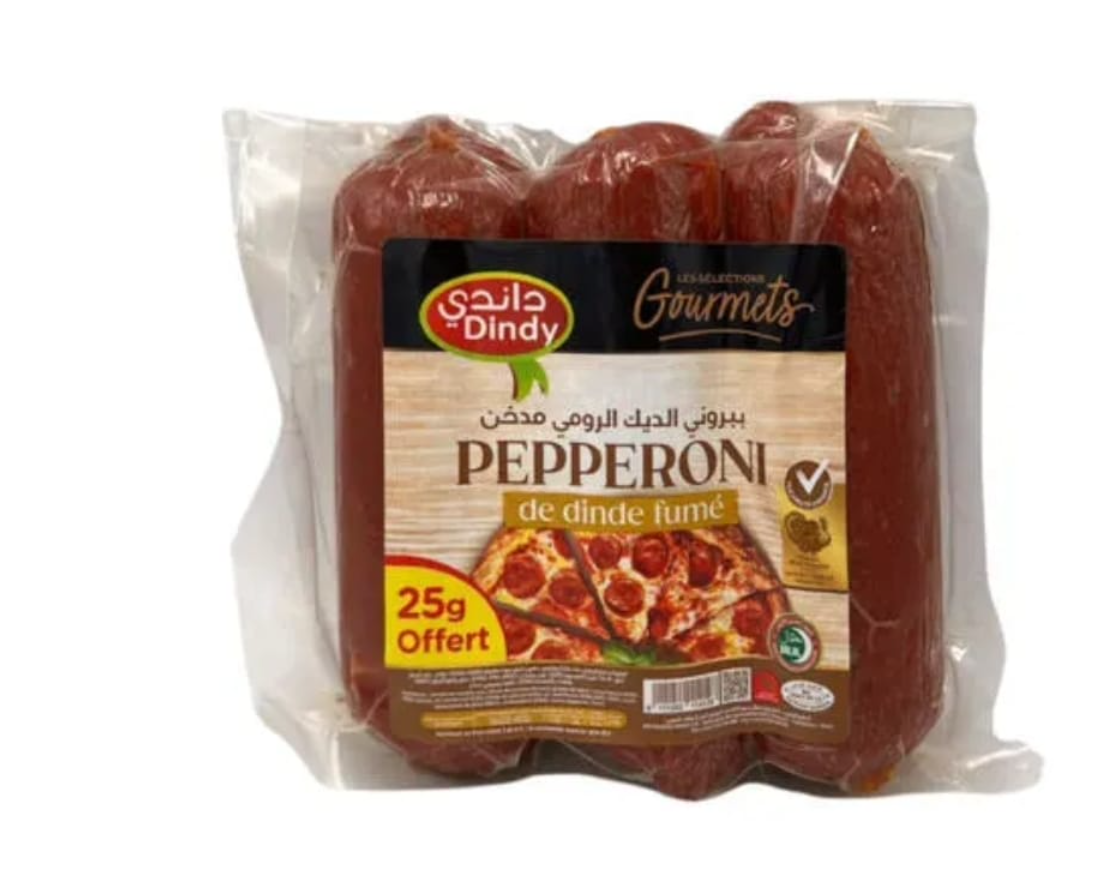 Pepperoni de Dinde Fumé 25 g