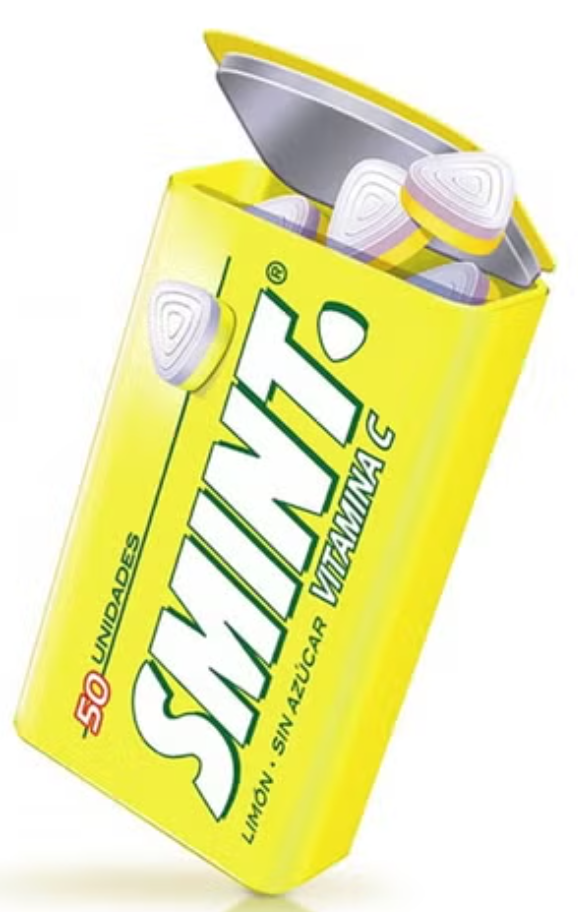 Smint Vitamine C Citron Sans Sucre – 50 Unités