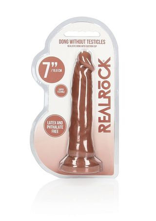 Realcock Slim Dildo 18 Cm Oscura
