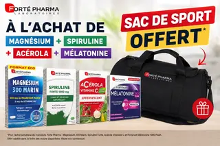 Forte Pharma Sport Pack avec magnésium et mélatonine