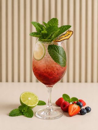 Mojito Aux Fruits Rouges