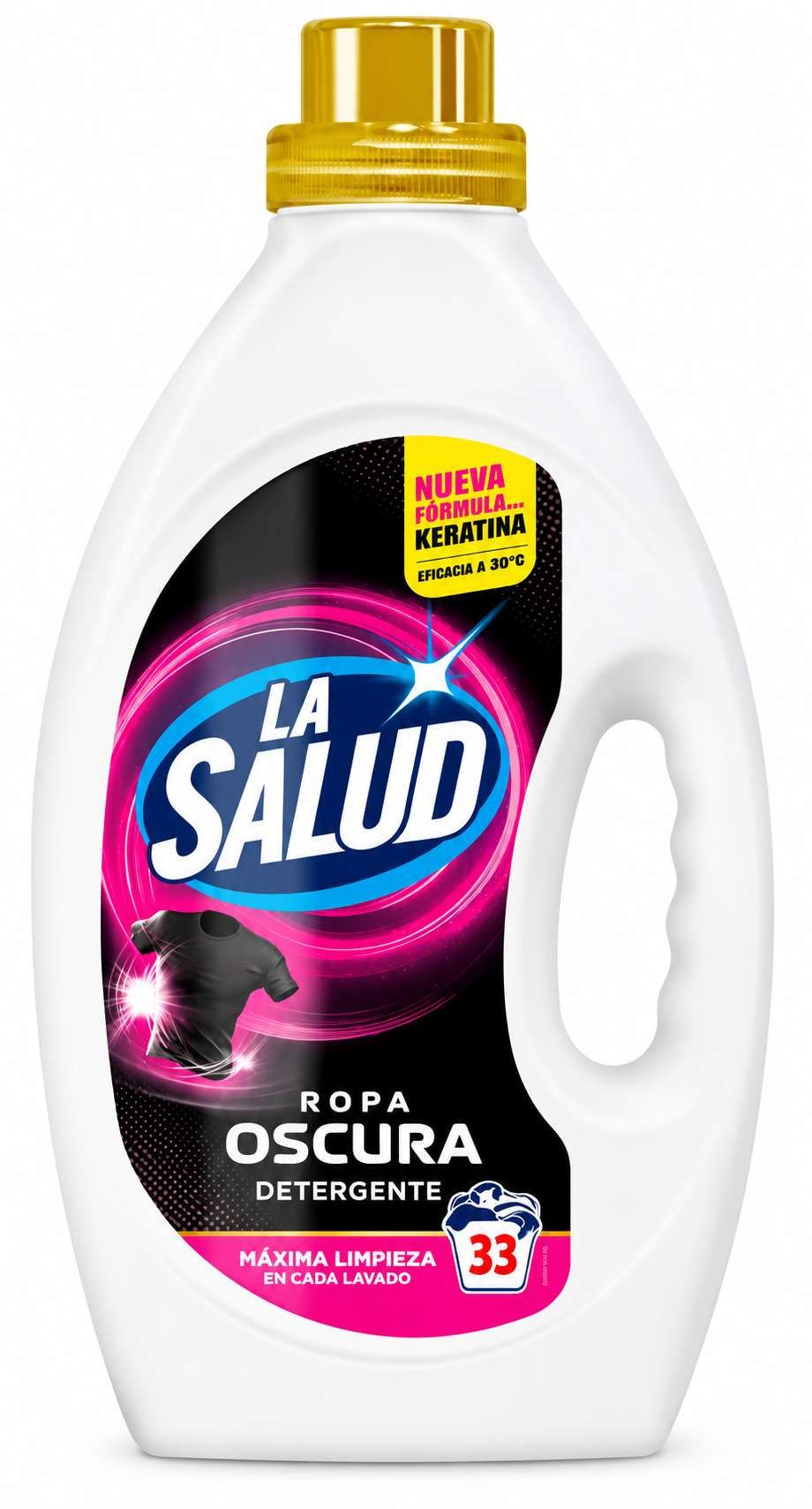 La Salud Lessive Liquide Vêtements Foncés – 61 Lavages