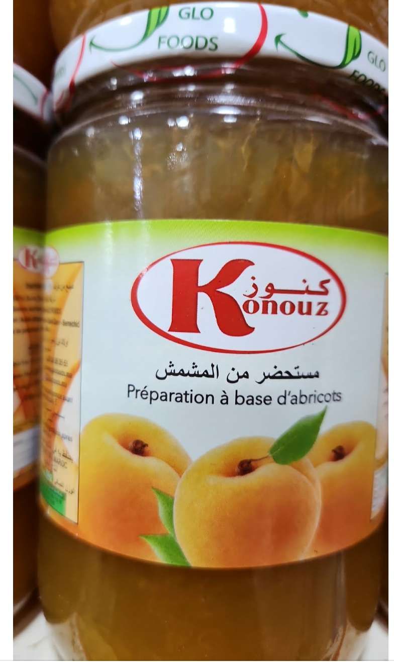Confiture d’Abricot Konouz pour Pâtisserie