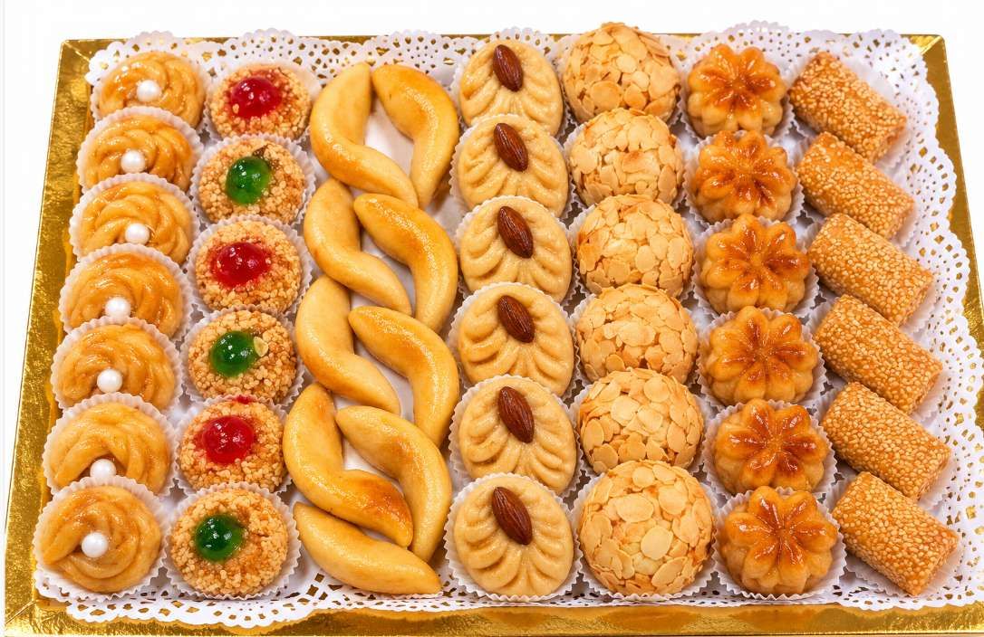 Plateau de Petits Fours à l'Amande grand by poussin