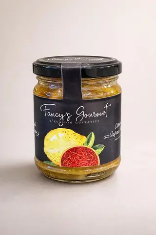 Citrons Confits au Safran Pur de Talouine