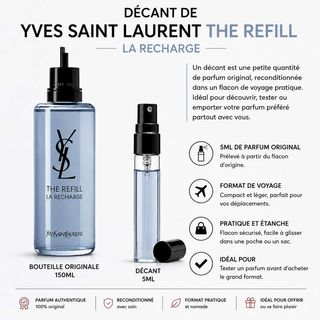 Décant Yves Saint Laurent The Refill 5ML – Parfum Original