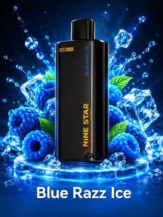 NineStar Blue Razz Ice Pod