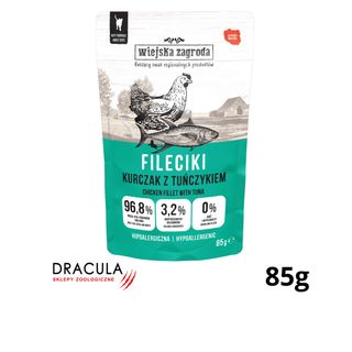 Wiejska Zagroda Fileciki Kurczak z tuńczykiem 85g