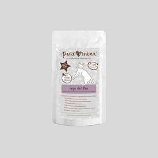Sobre de Comida Cocinada BIO para gato - Conejo y Ganso 100% natural
