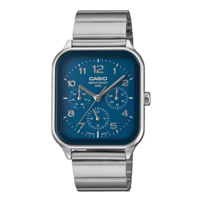 CASIO Silver Watch MTP-M306D-2AVDF