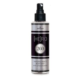 Чоловічий спрей-міст для тіла із феромонами Sensuva HE(RO) 260 Пройняті Body Mist for Him 09895