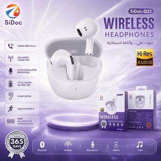 AirPods Bleutooth Sidoc Q21 - Audio Hi-Res