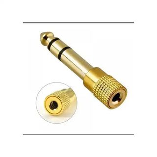 Adaptateur jack audio mâle 6.35mm vers 3.5mm mâle-femelle Audio