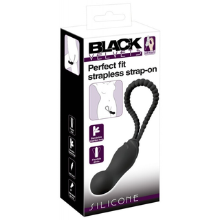 Strap-on sin tirantes Black Velvets, negro