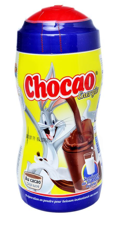 Cacao Energie Poudre Cacaotée Instantanée – 480 g