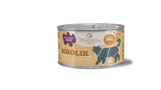 Karma dla kotów Perro Rabbit, 185 g
