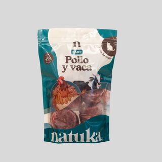 Menú BARF de Pollo y Ternera para gato – Medallones 900 g