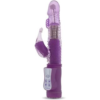 Vibrador Rotativo Vibrating Dolphin Roxo, 22.5cm Ø3.2cm