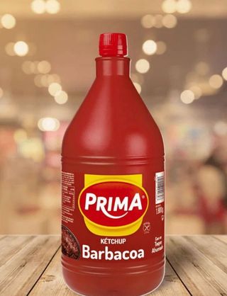 SALSA KETCHUP BARBACOA PRIMA 1.800g CON UN TOQUE AHUMADO
