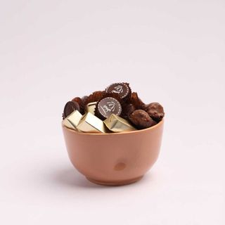 Bol artisanal terracota - chocolat