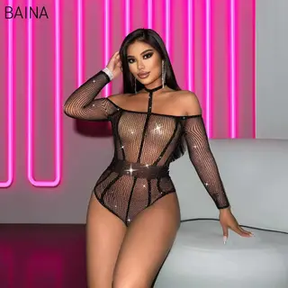 Body BAINA negro, talla única