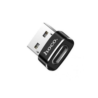 hoco UA6 Adaptateur USB-A vers Type-C Aluminium Compact Charge,Données