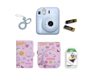 Fujifilm Instax Mini 12 Gift Box Bundle Pastel blue