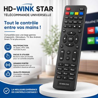 Télécommande universelle HD-WINK STAR