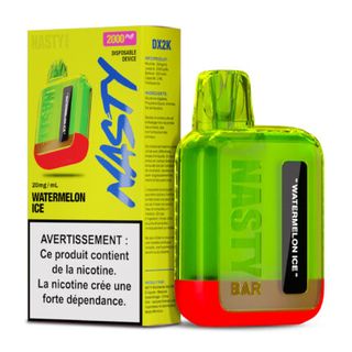 NastyBar 2000puffs watermelon ice